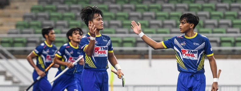 Suku Akhir- Piala TNB Liga Hoki Remaja Malaysia 2021: BJSS Thunderbolts, SMKDBL-PHJ-MSNJ, SSTMI Thunderbolts Dan AHP-SSP-MSP Thunderbolts Ke Separuh Akhir