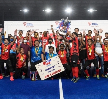 Final-Piala TNB Liga Hoki Remaja Malaysia 2021: SSTMI Thunderbolts Kekal Kejuaraan
