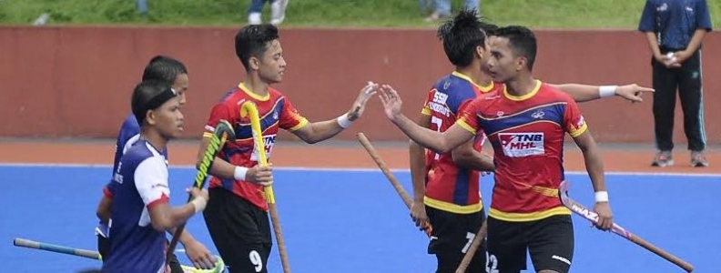 SSTMI, Pahang Thunderbolt and Johor Juniors celebrate